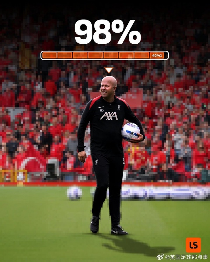 开云体育官方网站登陆-进攻大师😤斯洛特执教英超41场有40场进球，98%进球率历史最高